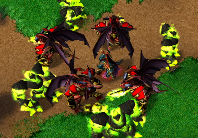 在战役模式中,我们可以看到很多种族的出现,比如娜迦族,达拉内尔族