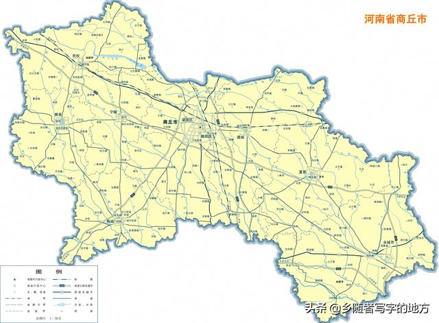 中國最新行政區劃——河南省商丘市