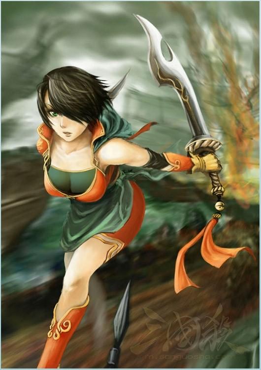 三国杀中的美女(三国杀所有女武将衣服改版前图片) - 零距离游戏