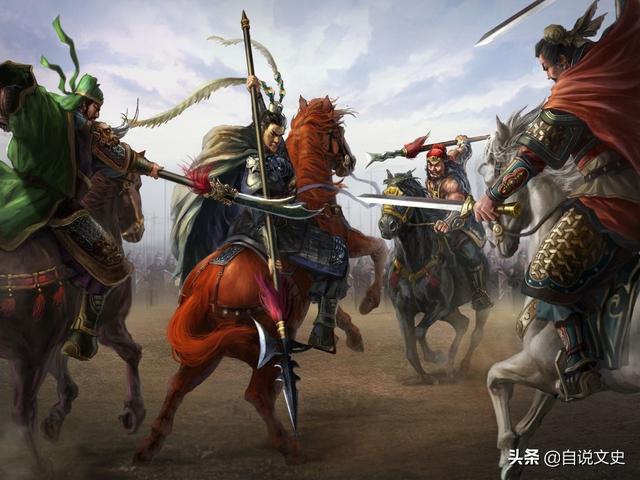 在名著《三国演义》中,除了关羽,张飞,吕布,赵云,马超,典韦等猛将之外