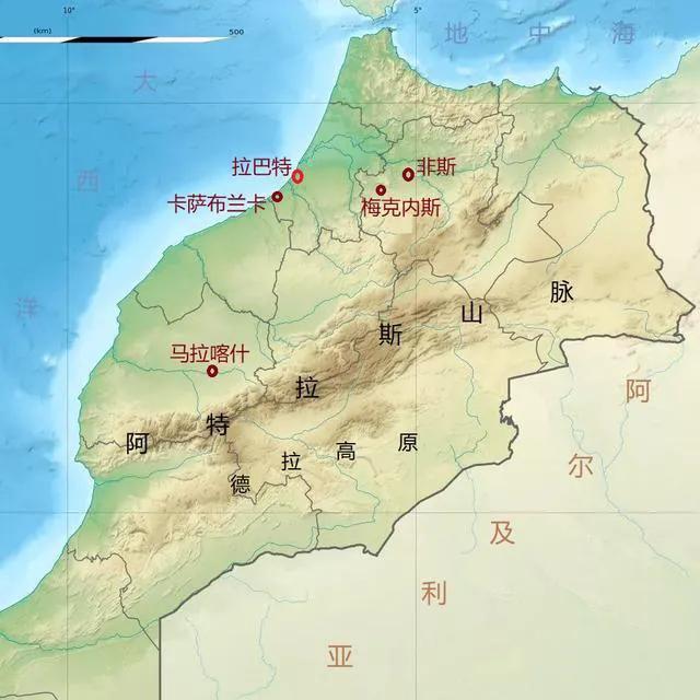 摩洛哥是哪个洲的国家？摩洛哥王国地理位置介绍