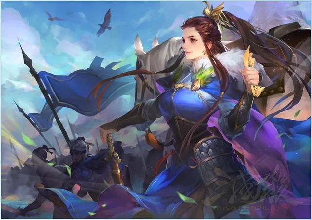 三国杀:盘点游戏中的巾帼豪杰!戎装不但提高颜值,实力同样非凡