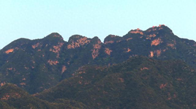 嵩县古八大景之一：七峰山