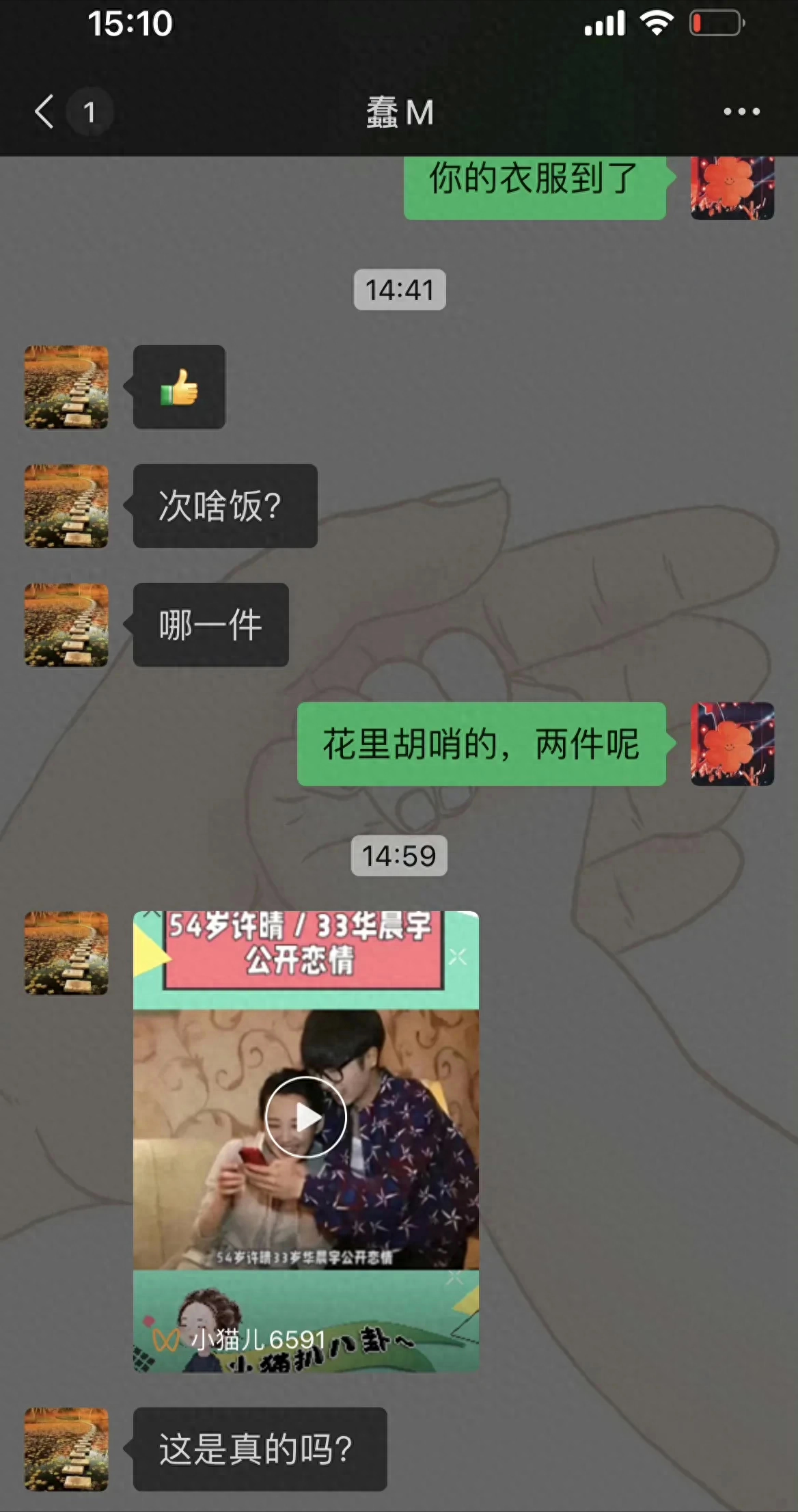 许晴华晨宇相恋这是真的吗（网友：多年前已经辟谣）