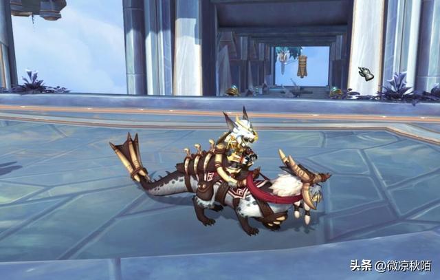 魔兽世界:10.0萌系坐骑,海象人给"奥獭"坐骑,又要刷名望了