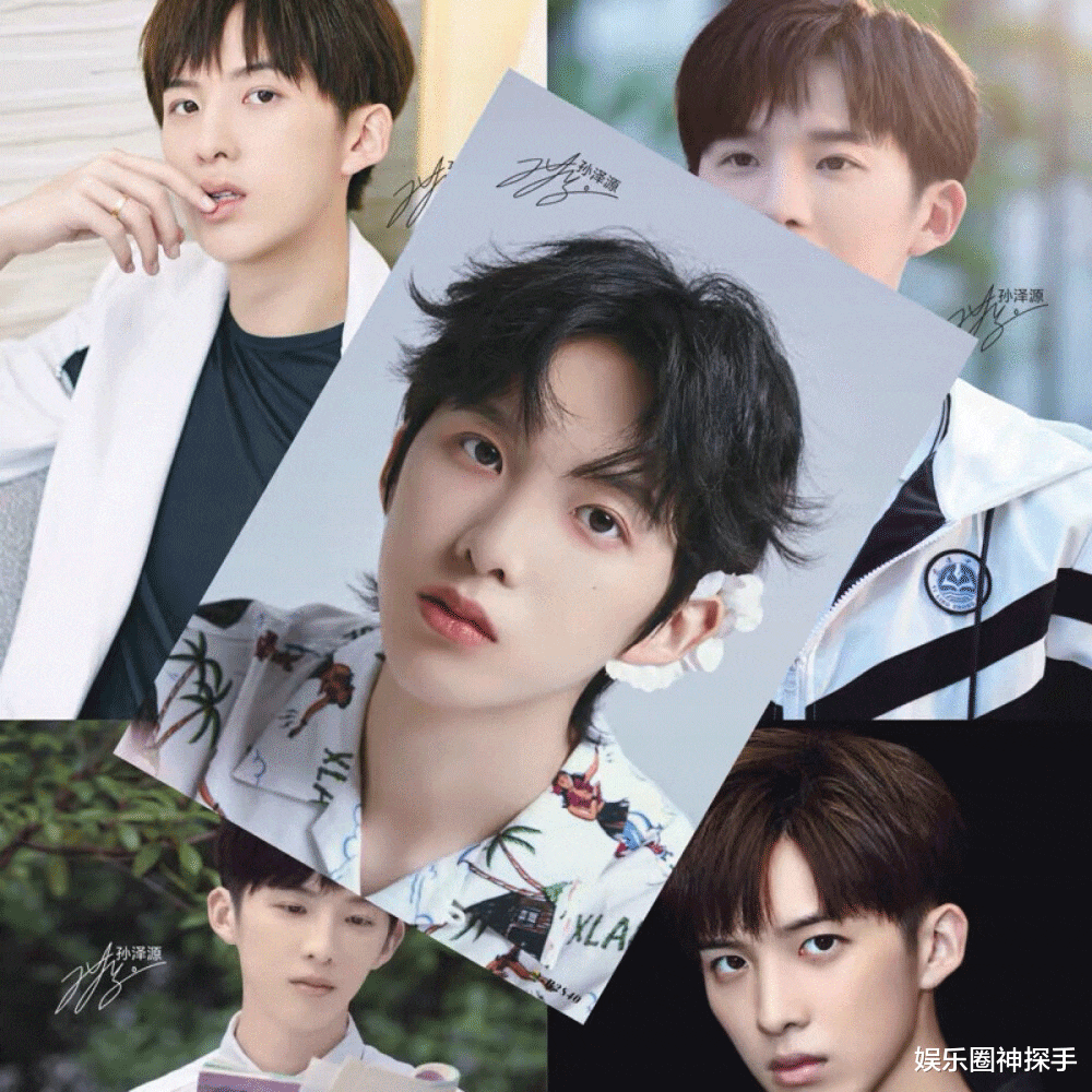 孙泽源身高187cm,长相俊美,外形相当出众.