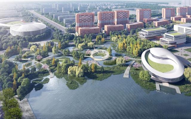 保定华电新校区规划图，华北电力大学保定校区置换建设总体规划设计方案
